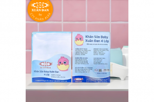 Khăn gạc Baby 4 lớp lớn - 26x35cm