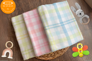 Khăn Gạc Tắm Bé 2 Mặt - 60x120cm